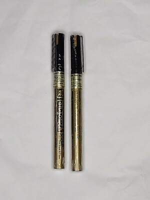 #ad Pen Touch Gold Extra Fine Point 0.7mm Metallic Ink Marker Sealed 41101 2 Pack $11.69