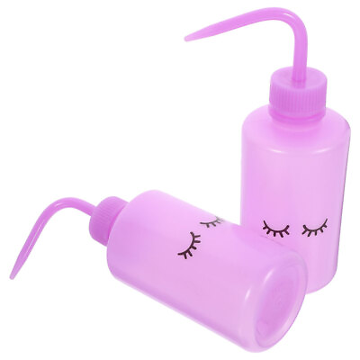 #ad 2pcs Lash Washing Bottles Squeeze Bottle Eyelash Wash Bottle Squeeze Washing $8.28