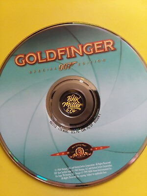 #ad Goldfinger DVD DISC SHOWN ONLY $4.99