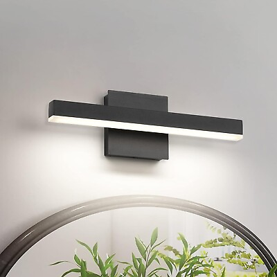 #ad LED Bathroom Vanity Lighting Fixture Modern Bath Light Bar 15.75inch Black 4000K $35.95