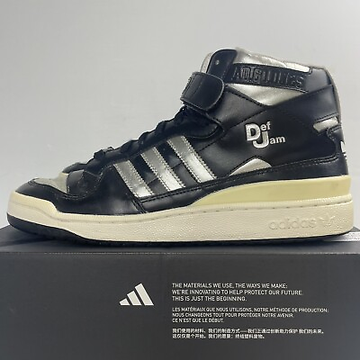#ad Adidas Originals Forum Mid Def Jam Black G08401 US 10.5 Replacement Box AU $199.00