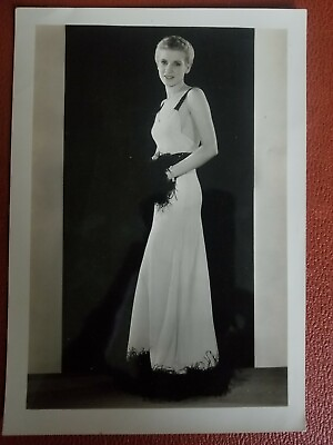 #ad Vintage 8x10 Photo Attractive Antique lounge singer 1940s $15.99