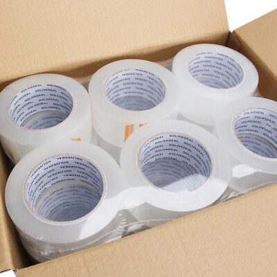 #ad #ad Heavy Duty Clear Carton Sealing Packing Tape Box Tape 36 Rolls 2.2ml 110 yards $49.99