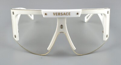 #ad *Versace MOD. 4393 401 1W White Shield Women#x27;s Eyeglasses $199.99