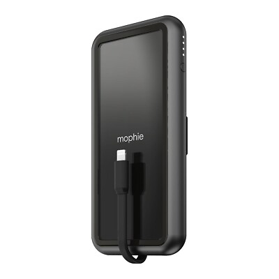 #ad New Mophie Powerstation Plus XL Portable Battery amp; Wireless Charger 8K Black $17.99