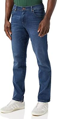 #ad Wrangler Men#x27;s Texas Slim Jeans In Light Wash Colour Waist W12SCV39X 36 46 $82.50