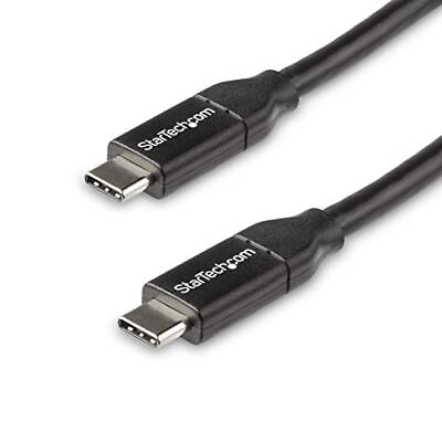 #ad USB C to USB C Cable 1.5 ft 0.5m 5A PD White USB 2.0 USB IF Certi... $25.51