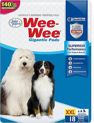 #ad Four Paws Wee Wee Superior Performance Gigantic Pee Pads for Dogs Dog amp; Puppy $328.54