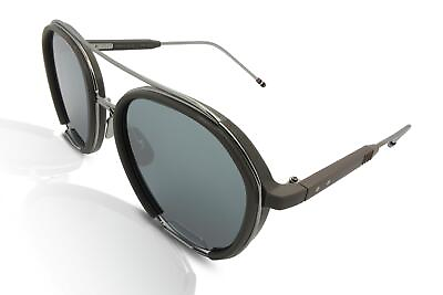 #ad Thom Browne TBS810 Sunglasses 02 Grey Silver silver Flash $396.13