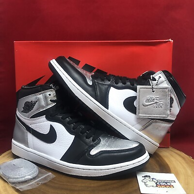 #ad Nike Air Jordan 1 Retro Silver Toe size 10W 8.5M OG I CD0461 001 $164.99