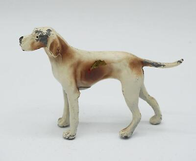 #ad Dog Figurine Cast Metal Pointer $24.99