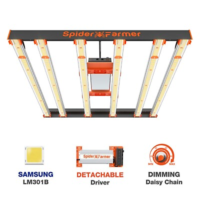 #ad Spider Farmer SE5000 LED Grow Light Bar Samsung LM301B Full Spectrum Indoor Grow $446.99
