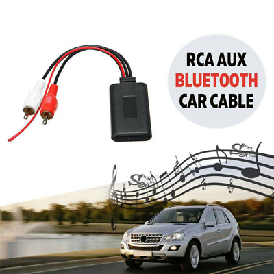 #ad Car Wireless Bluetooth Receiver Module AUX Adapter Audio Stereo Receiver 2RCA $8.69