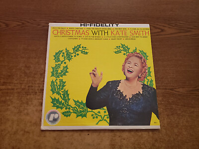 #ad RARE 1950S MINT EXC Kate Smith ?– Christmas With Kate Smith RX1 LP33 $8.49