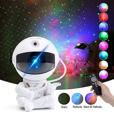 #ad Astronaut Projector Galaxy Starry Sky Night Light Ocean Star LED Lamp Remote $15.99