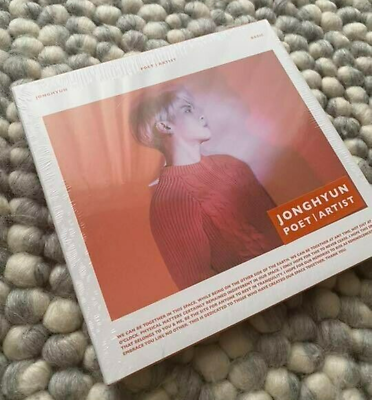 #ad SHINee Jonghyun Poet Artist Solo Album Conpact Disc CD Korea Sealed K Pop Music $28.88