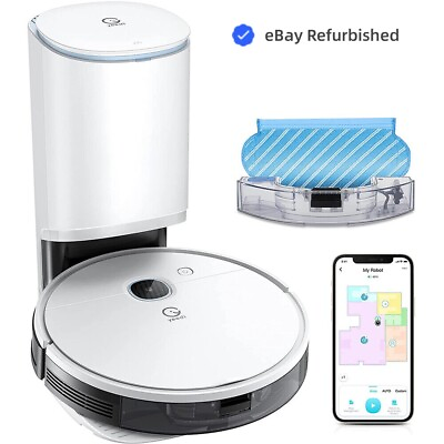 #ad Refurbished Yeedi Vac Station Robot Vacuum And Mop Cleaner Self emptying 30 Days $179.99