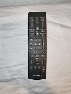 #ad Genuine Magnavox TV VCR Remote Control 4835 218 37084 Tested And Works $8.16