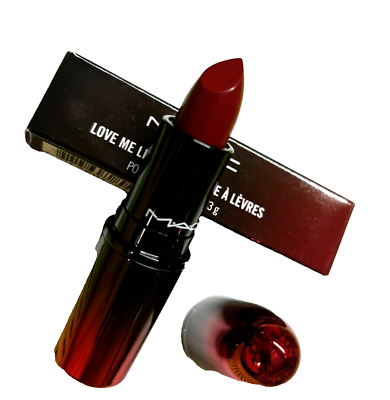 #ad MAC Love Me Lipstick #423 E For Effortless 0.1fl oz NIB $10.88