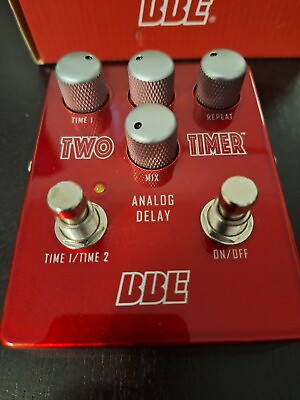 #ad BBE Sound Two Timer Dual Mode Analog Delay Guitar Effect Pedal $79.99