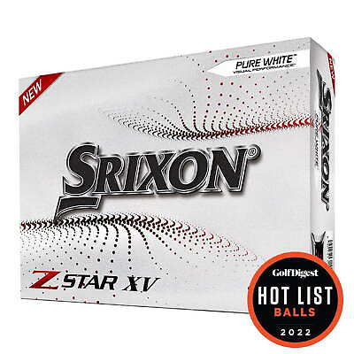 #ad Z Star XV White Golf Ball Dozen $30.91