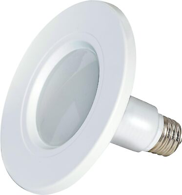 #ad Satco S9599 5 6 Inch 12W LED Downlight Retrofit Trim Pack inches White $40.69