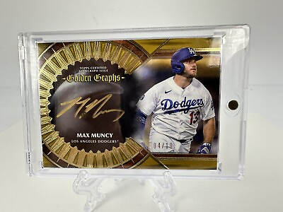 #ad 2023 Topps Five Star Max Muncy Golden Graphs Auto Gold 10 Dodgers #GG MM $149.99
