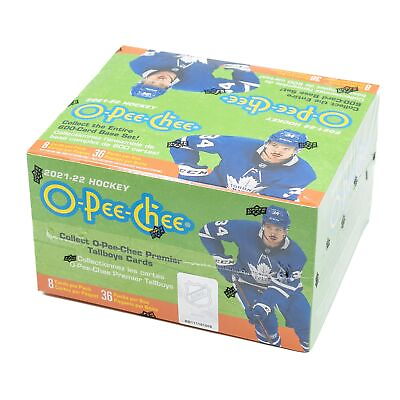 #ad 2021 22 Upper Deck 0 Pee Chee NHL Hockey Retail Box 36 Packs Box Factory Sealed $24.95