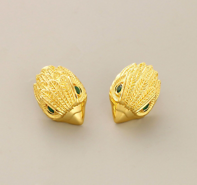 #ad 18K Gold Plated Chicken Head Earrings Stud Dangle Fashion Jewelry Wholesale Gift $9.99