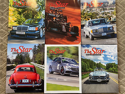 #ad Lot of 6 The Star Mercedes Benz 2022 Star Magazine Full Year Jan to Dec $29.95