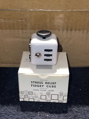 #ad FIDGET CUBE STRESS amp; ANXIETY RELIEF TOY 1ST GEN THE ORIGINAL CUBE NEW OLD STOCK $5.99