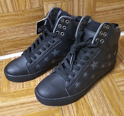 #ad Pastry Pop Tart Star Black Dance Sneakers Size 6.5 Twimay20 $35.00