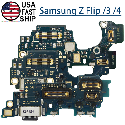 #ad USB Charging Port Board For Samsung Galaxy Z Flip F707U Z Flip 3 F711U 4 F721U $11.97