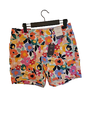 #ad NWT St Johns Bay Size 6 Womens Shorts Colorful Floral Secretly Slender $15.99
