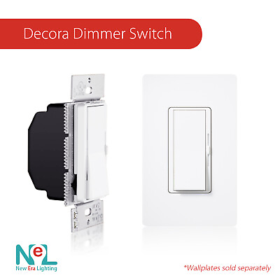#ad LED Decora Rocker Dimmer Single amp; 3 Way Switch CFL 600W LED 150W $11.97