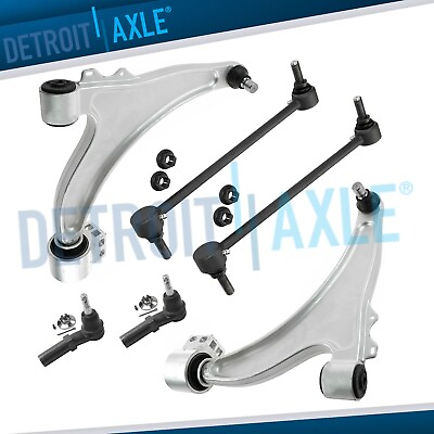 #ad Front Lower Control Arms Sway Bars Tie Rods Kit for Chevy Malibu LaCrosse Regal $161.95