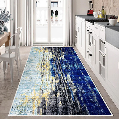 #ad Washable Runner Rugs for Hallway Entryway Area Rug for Kitchen Bathroom Bedroom $252.12