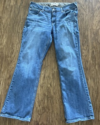 #ad Ariat Real Denim Jeans Men’s 33r Straight Leg Medium Wash $27.00