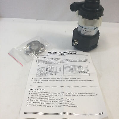 #ad Bonbo Black White 120V Durable Dishwasher Circulation Pump Wash Kit $99.99