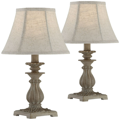 #ad Accent Table Lamps Rustic Accent Lamps Set of Lamps Bedroom Living Room Lighting $73.83