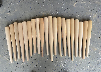 #ad Hardwood lumber Baseball Bat Barrel Scrap Wood Crafts Turning. 10 Bat Barrels $35.00