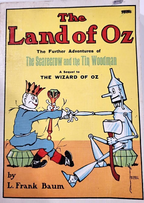 #ad THE LAND OF OZ by L. Frank Baum 1904 RARE $12.00
