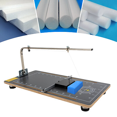 #ad 30W Hot Wire Foam Cutter Working Table Tool Desktop Styrofoam Cutting Machine US $94.76
