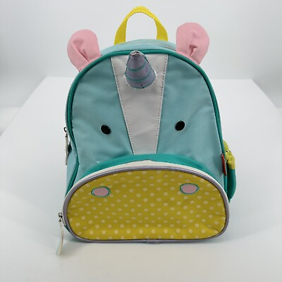 #ad Skip Hop Little Kid Unicorn Backpack 12quot; Preschool School Bag Blue $11.99