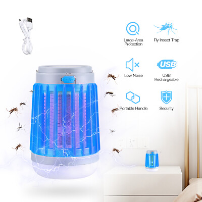 #ad USB Solar Mosquito Killer Light Electronic Fly Bug Insect Zapper Trap Pest Lamp $6.99