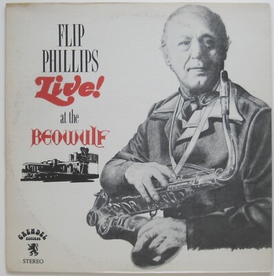 #ad Original FLIP PHILLIPS LIVE AT THE BEOWULF Florida Grendel Vinyl LP 3336 Jazz $14.99