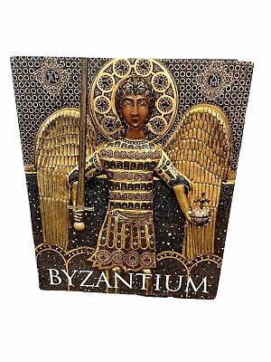 #ad Byzantium 330 1453 Hardcover Book Brand New Rare Black Cover Angel $69.00