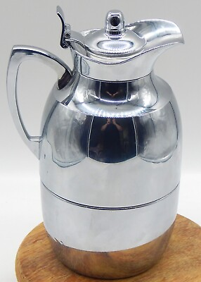 #ad Alfi Vintage Stainless Steel 1 Litre 33 Ounce Insulated Carafe Made In Germany $39.00