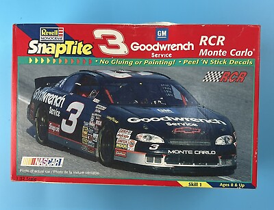 #ad Monogram 1996 SnapTite Dale Earnhardt Goodwrench Monte Carlo # 3 Model Car Kit $10.00