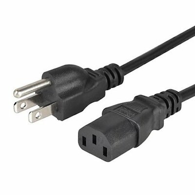 #ad Power Cable Cord for HP LaserJet Pro Model M226 3 Prong 5ft $9.99